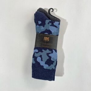 Frye 2 pack NWTs camo half cushion crew socks